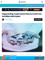 Crypto Hacker Returns Funds From $42M GMX Exploit