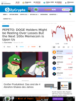 PEPETO: DOGE Holders Might be Reeling Over Losses But the Next 100x Memecoin is Upon Us