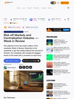 Risk off Markets and Centralization Debates — Week in Review – Op-Ed Bitcoin News