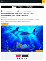 Bitcoin 'True Bottom' Pending as Yen Fractal Signals 30% BTC Price Drop