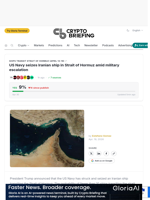 US Navy seizes Iranian ship in Strait of Hormuz amid military escalation