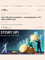 Story (IP) price prediction - Examining how a 25% rally could be next