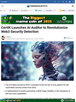 CertiK Launches AI Auditor to Revolutionize Web3 Security Detection - TheNewsCrypto