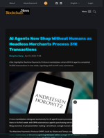 AI Agents Now Shop Without Humans as Headless Merchants Process 31K Transactions - Blockchain.News