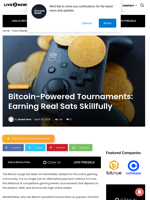 Bitcoin-Powered Tournaments: Earning Real Sats Skillfully | Live Bitcoin News