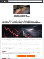 Ethereum (ETH) Price Prediction: Six Red Months Raise Pressure as $1,940 Breakdown Risks Slide Towards $1,700 - Brave New Coin