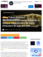BlockchainFX Presale Presents a Unique Opportunity for Early Investors At Just $0.026 | Live Bitcoin News