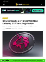 Bitwise Sparks DeFi Buzz With New Uniswap ETF Trust Registration
