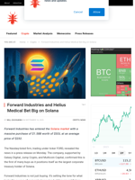 Forward Industries and Helius Medical Bet Big on Solana - NullTX