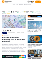 Report: Colombia Running CBDC Pilot on Cosmos – Emerging Markets Bitcoin News