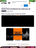 DOGE Price Prediction for February 25
