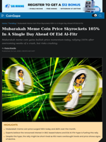 Mubarakah Meme Coin Price Skyrockets 105% In A Single Day Ahead Of Eid Al-Fitr