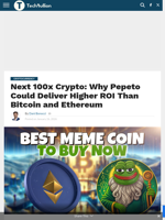 Next 100x Crypto: Investing in Pepeto for Big Returns - TechBullion