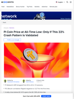 Pi Coin Price Double Top Breakdown Targets All-Time Low