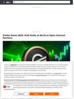 Stellar News 2025: XLM Holds at $0.25 as Open Interest Declines - Brave New Coin