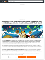 Dogecoin (DOGE) Price Prediction: Whales Dump 40M DOGE but $0.22 Support Holds—Is a Musk-Fueled ETF Rally Next? - Brave New Coin