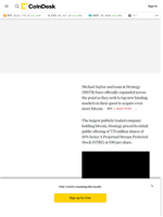 Michael Saylor's MSTR Adds $715M in BTC Buying Power in European Offering