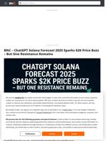Shocking ChatGPT Forecast: Will Solana (SOL) Hit $200 in 2025?