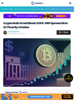 Crypto Bulls Smell Blood: SOFR–RRP Spread Hints QT End By Oct