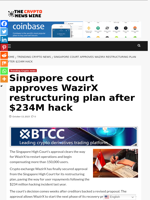 Singapore court approves WazirX restructuring plan after $234M hack - The Crypto News Wire