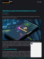 3 Ways Binance Agent OS Is Already Being Used in Crypto - Blockchain.News