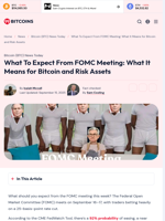 What To Expect From FOMC Meeting: What It Means for Bitcoin