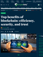 Top benefits of blockchain: efficiency, security, and trust - Crypto Daily