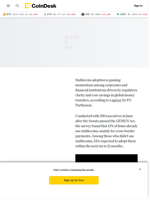 Stablecoin News: Adoption Set to Surge, Hit $4T in Cross-Border Volume, EY Survey Shows