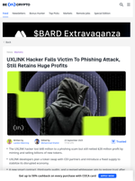 UXLINK Hacker Gets Hacked By a Phishing Attack