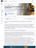 The future of vaults: neobanks and invisible DeFi