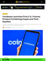 Coinbase Launches First U.S. Futures Product Combining Crypto and Tech Equities