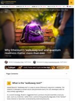 Ethereum’s “Walkaway Test”: Why Quantum Readiness Matters