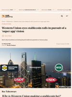 Western Union eyes stablecoin rails in pursuit of a ‘super app’ vision - AMBCrypto