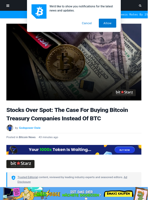 Stocks Over Spot: The Case For Buying Bitcoin Treasury Companies Instead Of BTC | Bitcoinist.com