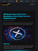 XRP Breaks Above Short-Term Resistance as 10.6% Rally Tests Key Technical Levels - Blockchain.News