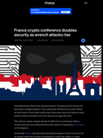 France crypto conference doubles security as wrench attacks rise