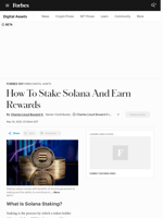 How To Stake Solana And Earn Rewards