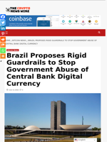 Brazil Proposes Rigid Guardrails to Stop Government Abuse of Central Bank Digital Currency - The Crypto News Wire