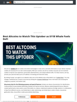 Best Altcoins to Buy as Uptober Heats Up and $11B Whale Reignites DeFi Momentum