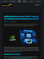 NVIDIA Blackwell Leads MLPerf Training v5.1 with Record-Breaking Performance - Blockchain.News