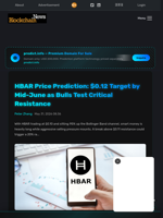 HBAR Price Prediction: $0.12 Target by Mid-June as Bulls Test Critical Resistance - Blockchain.News