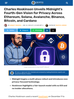 Midnight Launch New Phase in Cross-Chain Crypto Innovation