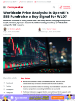 Worldcoin Price Analysis: Is OpenAI’s $8B Fundraise a Buy Signal for WLD? - Coinspeaker