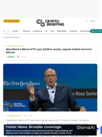 BlackRock's Bitcoin ETF sees $52B in assets, signals bullish trend for Bitcoin