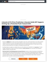 Litecoin (LTC) Price Prediction: Litecoin Holds $97 Support, Setting Up a Potential Push Toward $101 - Brave New Coin