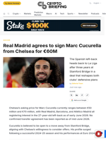 Real Madrid agrees to sign Marc Cucurella from Chelsea for €60M