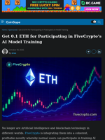 Get 0.1 ETH for Participating in FiveCrypto’s AI Model Training | CoinGape