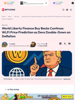 WLFI Price Prediction as Buybacks Rise