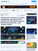 Unlock the Future of Crypto Gambling: Join Bety.com Casino for Premium Games, Exclusive Bonuses, and Instant Wins! – Branded Spotlight Bitcoin News