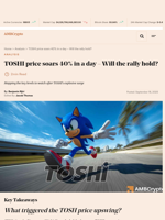 TOSHI price soars 40% in a day - Will the rally hold? - AMBCrypto